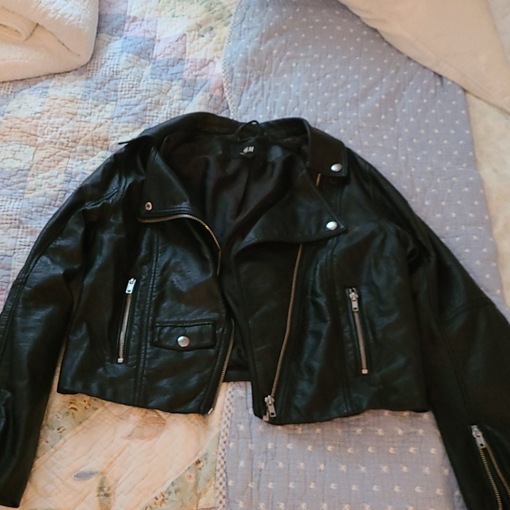 Black H&M Moto Jacket